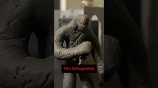 The Protagonists vs The Antagonists animation stopmotion [upl. by Asiluy]