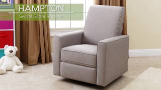 Abbyson  Hampton Swivel glider Recliner [upl. by Rumilly]