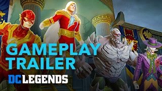 DC Legends Official Reveal Trailer  App Store Google Play [upl. by Emoraj757]