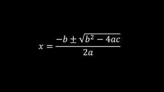 The Quadratic Formula Song  With Harmony [upl. by Cy825]