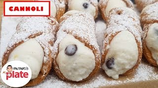 ITALIAN CANNOLI RECIPE  How to Make Sicilian Cannoli Shells and Cream [upl. by Brenna]