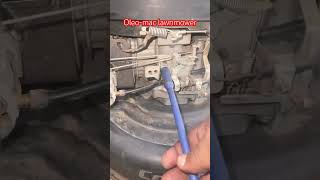 Oleomaclawnmower carburetor removalytshorts shortsolemaclawnmowerexploretrendsrepairing [upl. by Angelina]