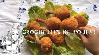 RECETTE DE CROQUETTES DE POULET [upl. by Virgina]