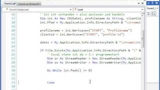 Chrome Loader Teil 3 von 4 Visual Basic 2008 183 Part 2 [upl. by Roumell]