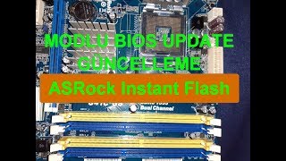 ASRock G41CGS Instant FlashMODLU BIOS GÃœNCELEME ve YÃœKLEME NASIL YAPILIRHOW TO UPDATE BIOS MOD [upl. by Edith]