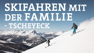 FAMILIENSKIFAHREN  family skiing  Tscheyeck Nauders [upl. by Ayat]