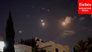 BREAKING NEWS Iran Launches Missile Attack On Israel [upl. by Maurits812]