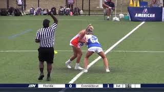 Florida vs Connecticut  Class of 2024 American Select Championship Game  Girls Lacrosse [upl. by Eadwine]