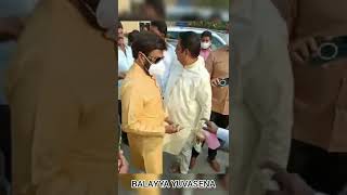 NBK AT KADIRI BABURAO gaari Brothers daughter and BOTSA SATYANARAYANA gaari sons wedding [upl. by Ybrik8]