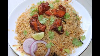 Village Food Bank  Chicken Fry Biryani  Chicken Fry Piece Biryani  Chicken Biryani [upl. by Hepsibah]