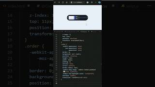 Day 023  🤯 Css order button v2 design coding programming cssanimation webdevelopment css html [upl. by Seidler463]