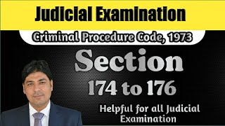 Section 174 to 176  Investigation by Police  Lecture Series on Judicial Examination  CrPC Part 62 [upl. by Woodring]