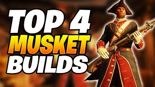 TOP 4 NEW Best MUSKET Builds In 2023  New World Musket Build 2023 [upl. by Pollack]