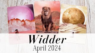 ♈WIDDER  April 2024 • Intensive amp transformative Prozesse Veränderungen sind erforderlich🙏Tarot [upl. by Notnek]