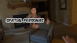 Testing Vision Pro Spatial Personas Beta [upl. by Cheslie907]