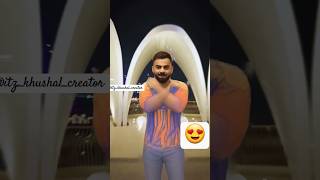 Virat bhai ko bhi bhool bhulaiya ka boot chad gya 🤣🤣 aieditor ai viratkohli [upl. by Hael]