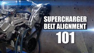 Supercharger Belt Alignment For Dummies amp Calibrating The Dayco Belt Alignment Laser [upl. by Asille]