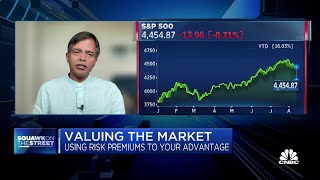 Equity risk premium is core to understanding longterm market returns says NYUs Aswath Damodaran [upl. by Leahicm450]