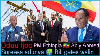 Oduu Hatattama PM Ethiopia Abiy Ahmed Soreesa adunya Bill gates jaamu walin  3 September 2024 [upl. by Notserk]