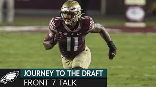 Greg Cosell Talks Front 7 amp Daniel Jeremiahs Mock Draft  Journey to the Draft [upl. by Eiralih]