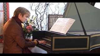 JS Bach  English Suite in F major Prelude  Nathaniel Mander harpsichord [upl. by Fran]