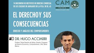 EL DERECHO Y SUS CONSECUENCIAS  DR HUGO ACCIARRI [upl. by Oibaf]