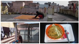 Sunday special chowmein recipe  2020  Haridwar family vlogs [upl. by Douty693]