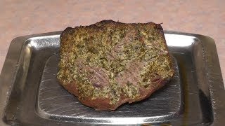 Herb Crusted Marinated Topside Beef in the Weber Kettle [upl. by Finley996]