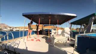 House Boat Banded Top Install [upl. by Filide245]