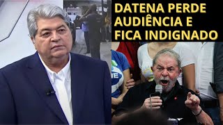 Boicote funciona Datena perde audiência na Band e reclama “Não acredito” [upl. by Assiralk]