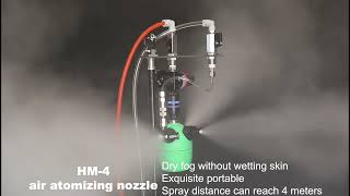 Portable Humidifier Dry Fog Air Atomizing Nozzles [upl. by Rennold]