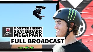 Monster Energy Skateboard MegaPark FULL COMPETITION  X Games California 2023 [upl. by Elletse]