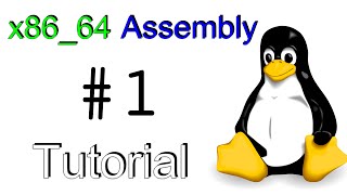 x8664 Linux Assembly 1  quotHello Worldquot [upl. by Daahsar]