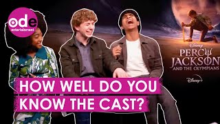 Getting To Know The Cast of Percy Jackson and The Olympians [upl. by Letsirk]