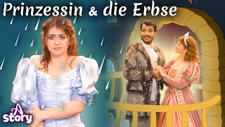 Die Prinzessin auf der Erbse  Gute nacht geschichte Deutsch  A Story German [upl. by Assyral605]