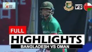 BANGLADESH VS OMAN FULL HIGHLIGHTS Hong Kong Cricket Sixes 2024  BAN VS OMAN FULL HIGHLIGHTS [upl. by Frankhouse507]