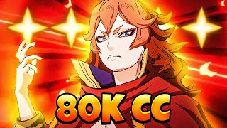 MAX DUPED 80K CC MEREOLEONA COOKS IN PVP AMAZING DPS amp TANK  Black Clover Mobile [upl. by Yeltnarb]