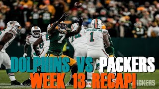 Miami Dolphins Vs Green Bay Packers Week 13 Recap Facts Not Narratives [upl. by Nahsaj893]