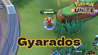 Gyarados First gameplay  Pokemon UNITE [upl. by Efioa604]