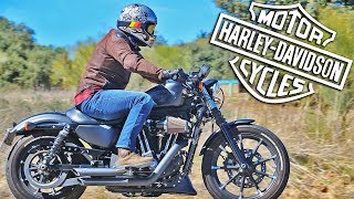 HarleyDavidson Sportster Iron 883  Prueba a fondo [upl. by Aciraj753]