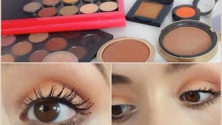 AUGEN MAKEUP TIPPS  PERFEKTE LIDFALTE  WARME BRAUNTÖNE  POOCREASE [upl. by Atcliffe310]