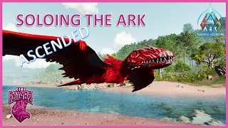 Dimorphodon Taming Soloing ARK Ascended Ep 66 [upl. by Tessi]