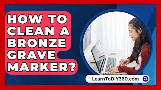 How To Clean A Bronze Grave Marker  LearnToDIY360com [upl. by Arline]