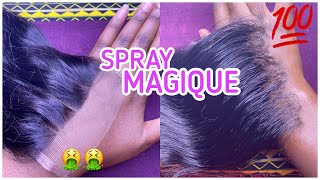 COMMENT CUSTOMISER SA LACE FRONTALE  DIY SPRAY TEINTÉ [upl. by Macfarlane]