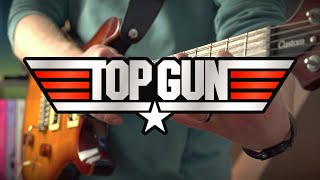 Top GunTop Gun Maverick Anthem on Guitar [upl. by Arahsak81]