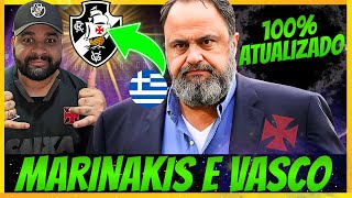 EVANGELOS MARINAKIS E VASCO  HISTÓRIA 100 ATUALIZADA [upl. by Kenn]