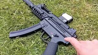 umarex mp5k 45mm garden plinking [upl. by Pacien]