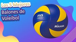 Los 5 Mejores Balones de Voleibol 2023 [upl. by Esinad]