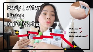 Body Lotion Terbaik Untuk Kulit Kering  FULL REVIEW [upl. by Hamrah184]