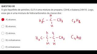 3° ano  Questões de hidrocarboneto no formulário da II unidade [upl. by Ettenrahc947]